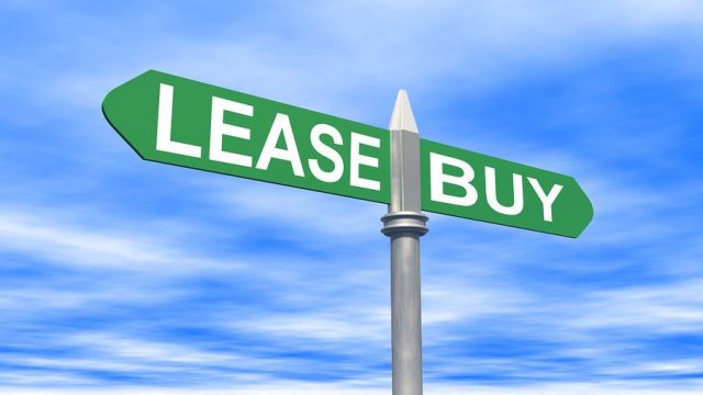 Lease Or Buy Sign