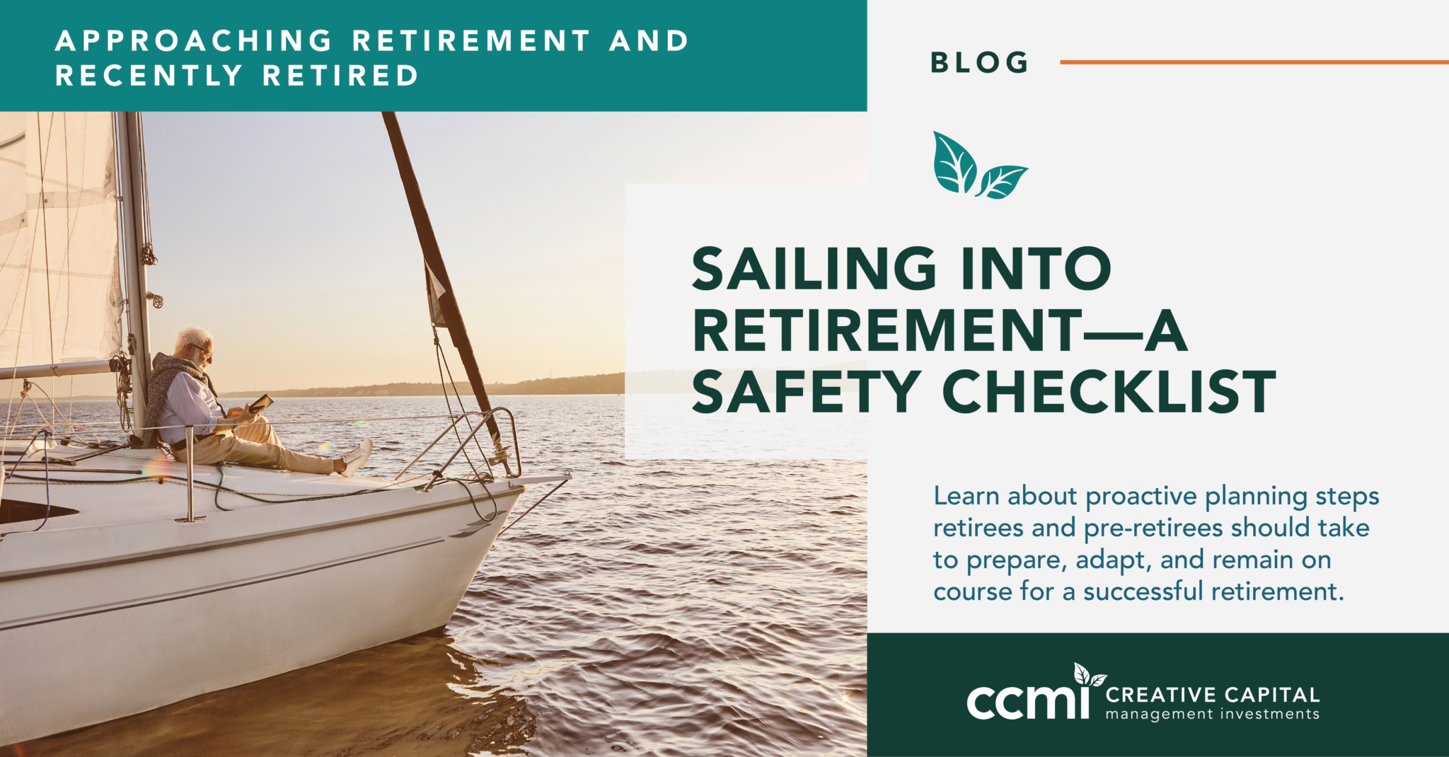 Sailing Into Retirement—A Safety Checklist CCMI Creative Capital